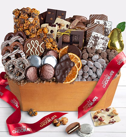 Simply Chocolate Jubilation Gift Basket